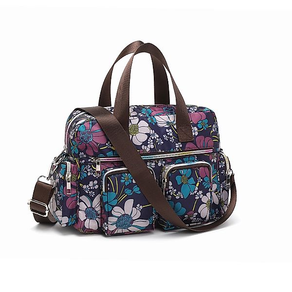 KONO Handtasche Damenhandtasche, Wasserdicht mit Blumenmuster günstig online kaufen