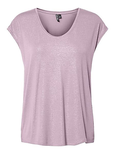 pieces Kurzarmshirt PCALICE SS GLITTER TEE JRS NOOS BC Viskosemischung, loo günstig online kaufen