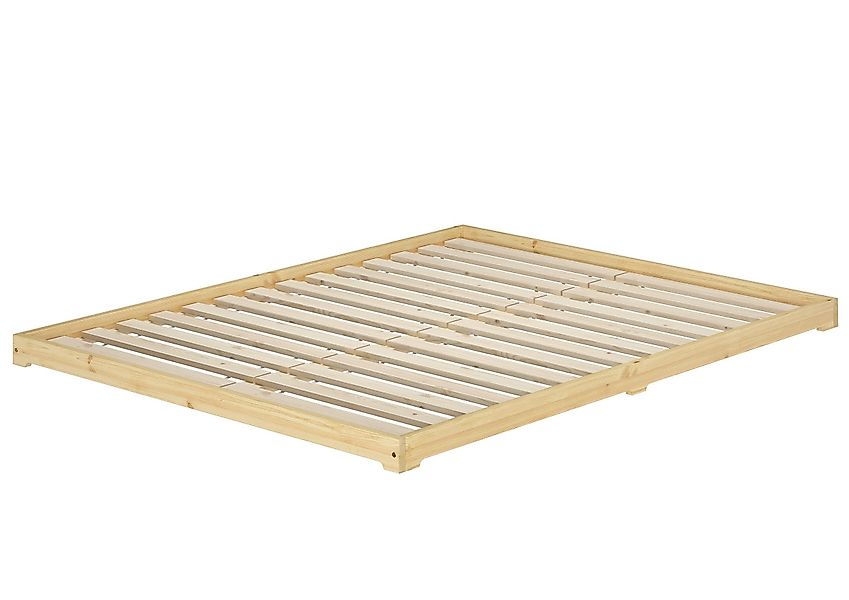 ERST-HOLZ Bett Futonbett Massivholz Extra Niedrig günstig online kaufen