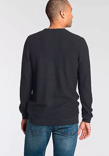 Bruno Banani Strickpullover, mit spezieller Strickoptik günstig online kaufen