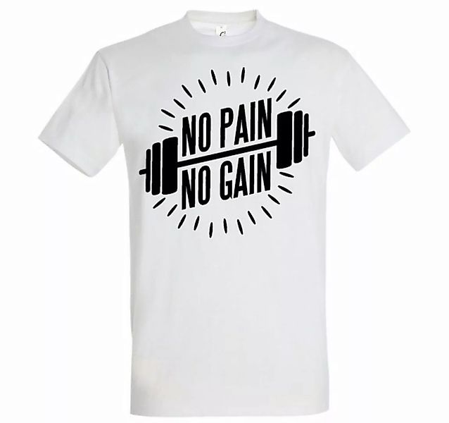 Youth Designz T-Shirt No Pain No Gain Herren Shirt mit trendigem Fitness Mo günstig online kaufen