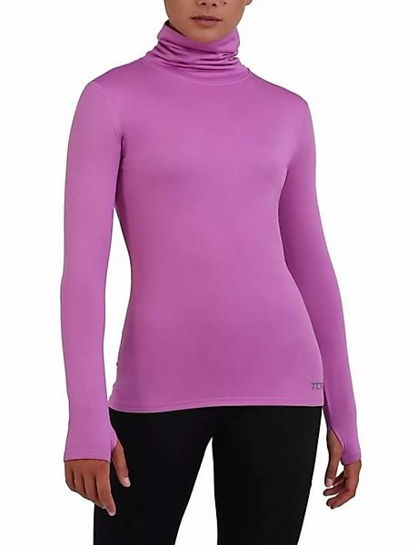 TCA Langarmshirt TCA Damen Winter Laufshirt mit Reißverschluss - Rosa (1-tl günstig online kaufen