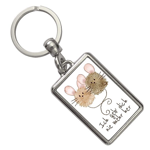 speecheese Schlüsselanhänger Mäuse Schlüsselanhänger mit Spruch günstig online kaufen