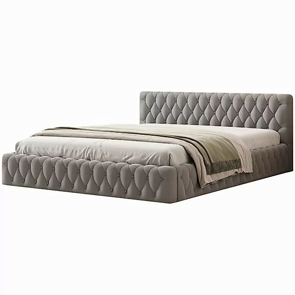 HAUSS SPLOE Polsterbett 140 x 200 cmJugend-Doppelbett, aus hautfreundlichem günstig online kaufen