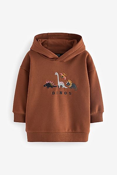 Next Kapuzensweatshirt Placement Hoodie mit Stickerei günstig online kaufen
