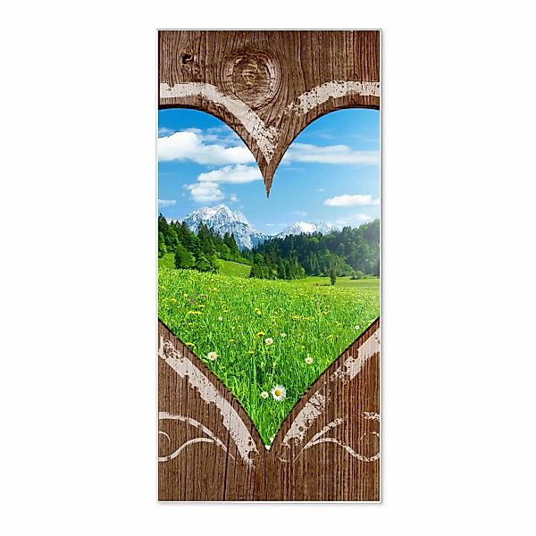 Banjado Magnettafel 37x78cm Magnetwand  Weiß Aus Metall Magnetpinnwand Pinn günstig online kaufen