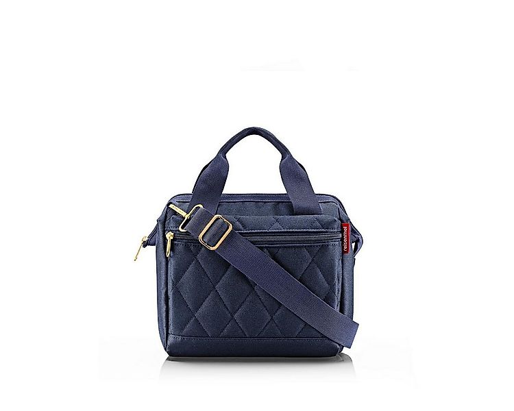 REISENTHEL® Umhängetasche allrounder cross rhombus midnight gold, allrounde günstig online kaufen