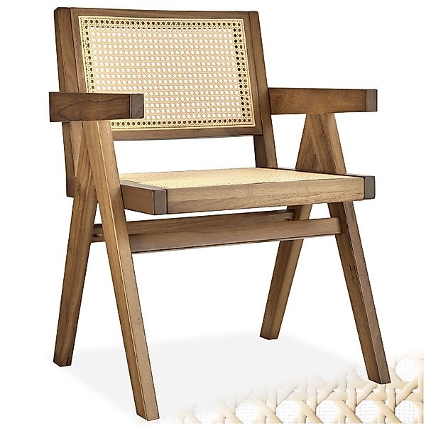 tectake Esszimmerstuhl Holzstuhl Lissy, Belastbarkeit 120 günstig online kaufen