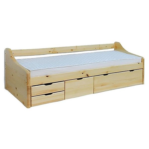 Xlmoebel Bett Massives Holzbett für Schlafzimmer oder Hotel in 90 x 200 cm günstig online kaufen