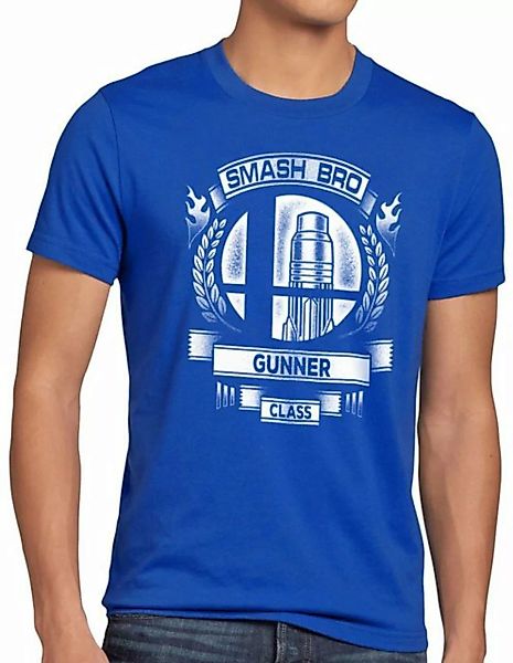 style3 Print-Shirt Herren T-Shirt Gunner Smash ultimate brothers super swit günstig online kaufen