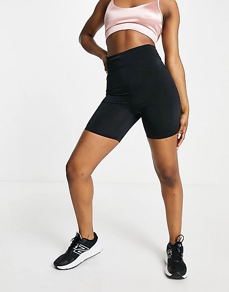 Flounce London – Sport – Poformende Lauf-Shorts mit Kordelzug and der Taill günstig online kaufen