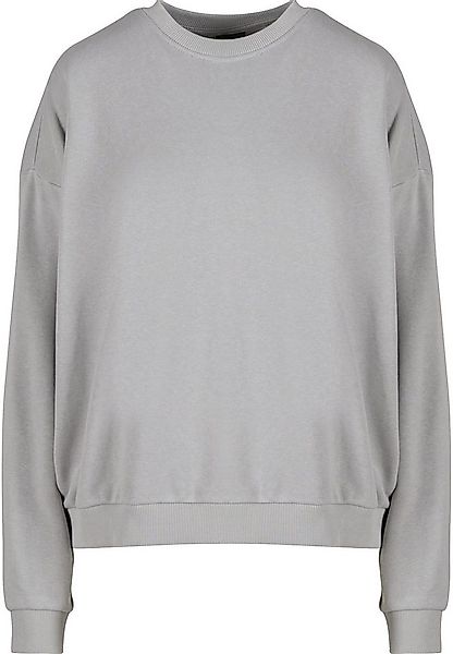 URBAN CLASSICS Sweater Urban Classics Damen Ladies Oversized Light Terry Cr günstig online kaufen