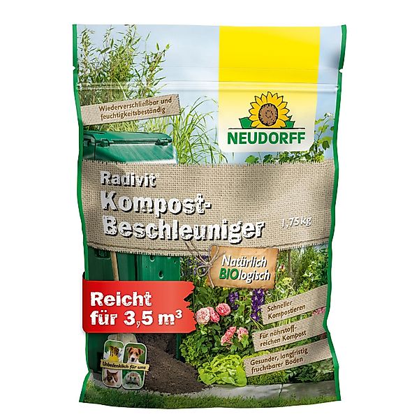 Neudorff Kompostbeschleuniger Radivit Kompost-Beschleuniger 1,75 kg, unbede günstig online kaufen