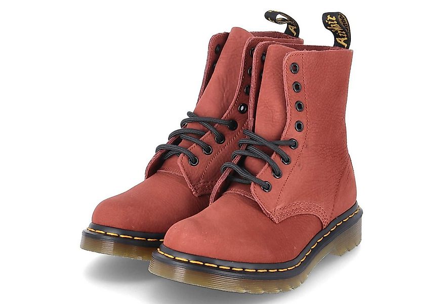 DR. MARTENS Dr. Martens 41402600 Damen Rauleder rot Schnürstiefel günstig online kaufen