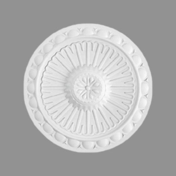 PROVISTON Wanddekoobjekt Stuckrosette, Polystyrol, Durchmesser 280 günstig online kaufen