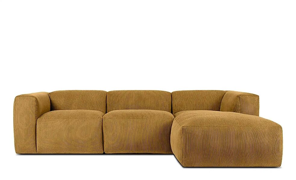 KONSIMO Ecksofa   ¦ gelb ¦ Maße (cm): B: 285 H: 73 Polstermöbel > Sofas > E günstig online kaufen