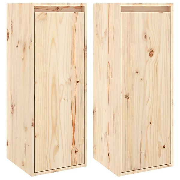 vidaXL Regal Wandschränke 2 Stk. 30x30x80 günstig online kaufen