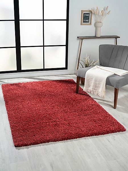 Myflair Möbel & Accessoires Hochflor-Teppich »My Shaggy«, rechteckig, 37 mm günstig online kaufen