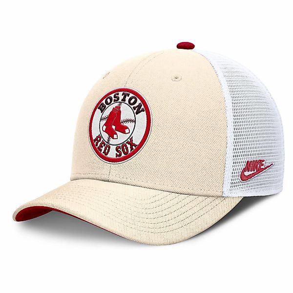 Nike Baseball Cap "Nike Cap Boston Red Sox Nike Rise Struct. Trucker Cap" günstig online kaufen