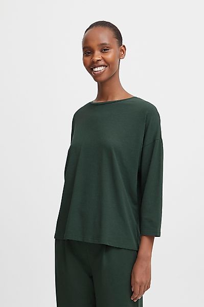 b.young T-Shirt lockere Passform 3/4-Ärmel gestricktes günstig online kaufen