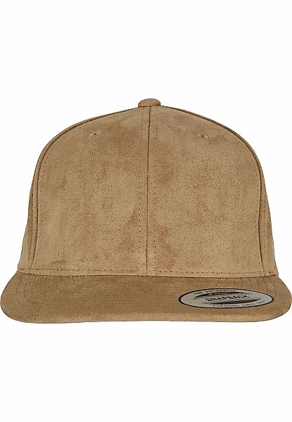 Flexfit Snapback Cap "Flexfit Unisex Suede Leather Snapback" günstig online kaufen