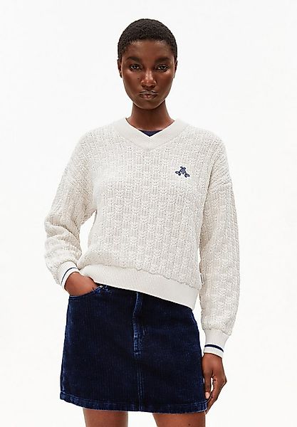 Armedangels Strickpullover Pullover aus Bio-Baumwolle Loose Fit günstig online kaufen