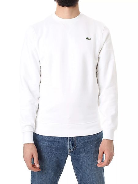 LACOSTE Sweatshirt Herren weiß cotone günstig online kaufen