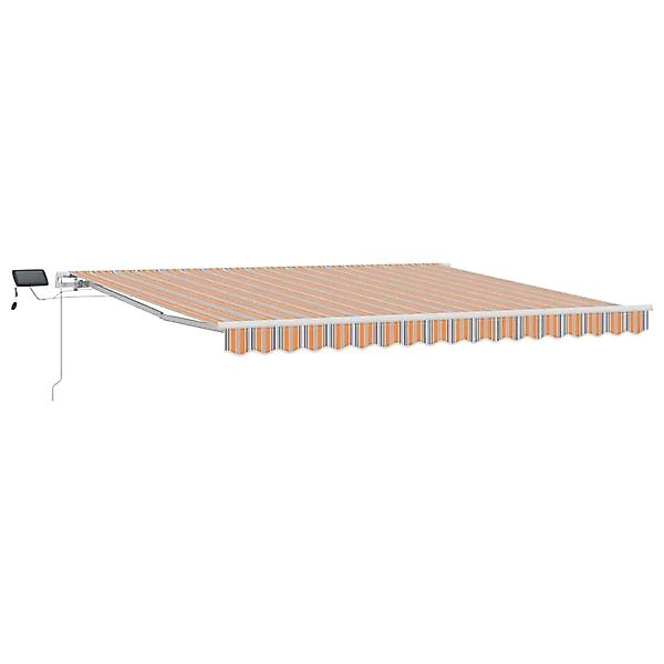 vidaXL Einziehbare Markise mit Mehrfarbig 400 x 300 cm Stoff 3330560 günstig online kaufen