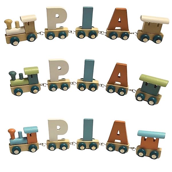 Small Foot Spielzeug-Zug Buchstabenzug Polar Waggon günstig online kaufen