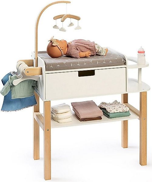 MUSTERKIND® Puppenwickeltisch Viola, natur/weiß günstig online kaufen
