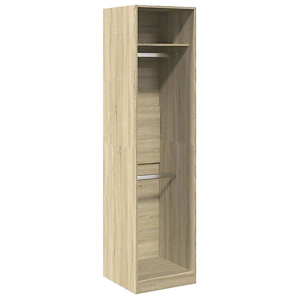 vidaXL Kleiderschrank Sonoma-Eiche 50x50x200 cm Holzwerkstoff 3307785 günstig online kaufen