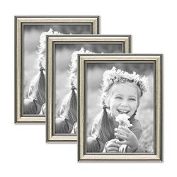 PHOTOLINI Bilderrahmen 3er Set Kunststoff-Rahmen im günstig online kaufen