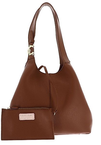 COCCINELLE Schultertasche Shopper (Set, 2-tlg), aus echtem Rindsleder günstig online kaufen