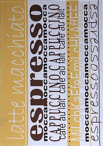 stuco Geschirrtuch Mokka, (Set, 3-tlg) günstig online kaufen