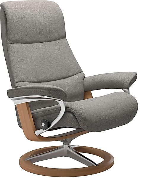 Stressless Relaxsessel "View", mit Signature Base, Größe M,Gestell Eiche günstig online kaufen