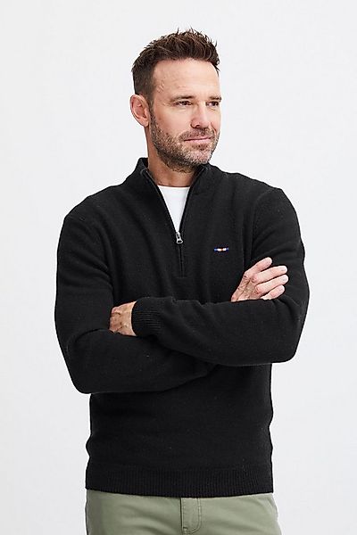 FQ1924 Troyer FQLefq Lammwolle-Pullover mit Troyer-Kragen günstig online kaufen