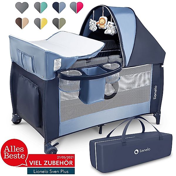 lionelo Baby-Reisebett LO-SVEN PLUS, ab Geburt günstig online kaufen