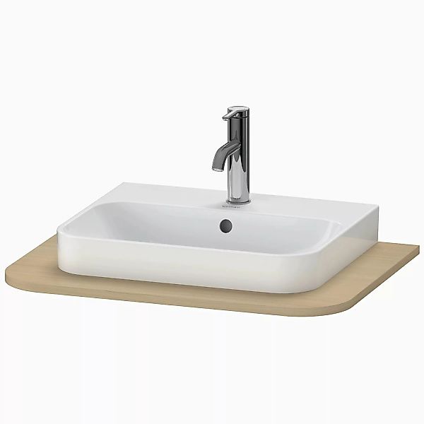 Duravit Konsolenplatte Happy D.2 Plus für Waschtischunterbauten Eiche günstig online kaufen