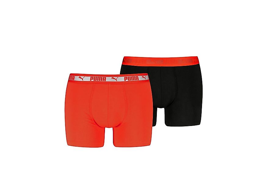 PUMA Boxershorts PUMA MEN CHROMATIC WAISTBAND BOXERS 2P (2er Pack) elastisc günstig online kaufen