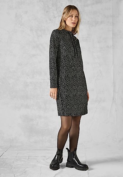 Cecil Midikleid Eingrifftaschen mit Stehkragen günstig online kaufen
