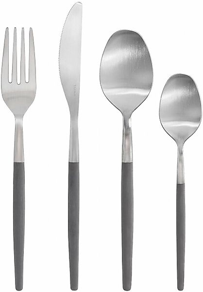 BLOMUS Besteck-Set "MAXIME" matt, bebürstet, Griffe mit Kunststoffbeschicht günstig online kaufen