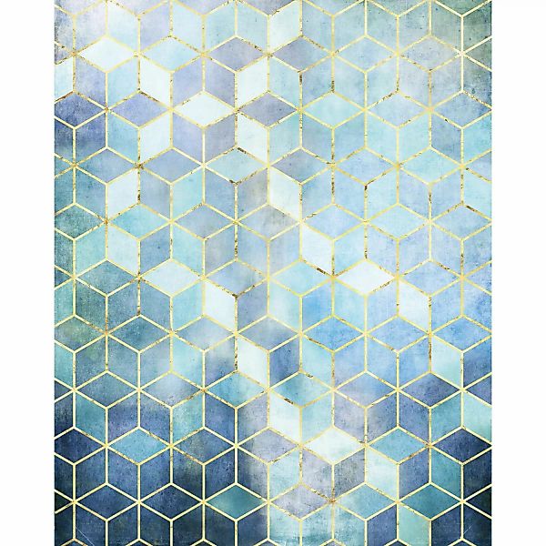 Komar Fototapete Vlies Mosaik Azzuro  200 x 250 cm günstig online kaufen