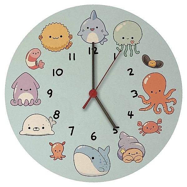 speecheese Wanduhr Jelly & Friends Kinderuhr günstig online kaufen