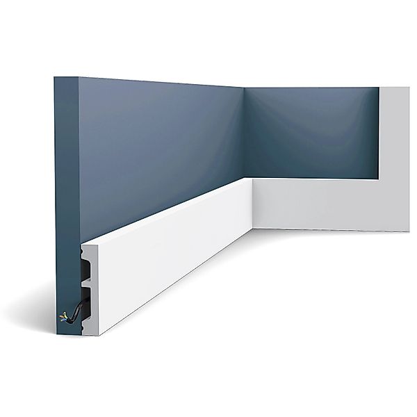 ORAC DECOR SX157 AXXENT SQUARE Sockelleiste Wandleiste Zierleiste 2 m 200 c günstig online kaufen