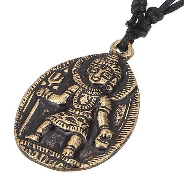 Guru-Shop Kettenanhänger Handgefertigtes Shiva Amulett Kette,.. günstig online kaufen