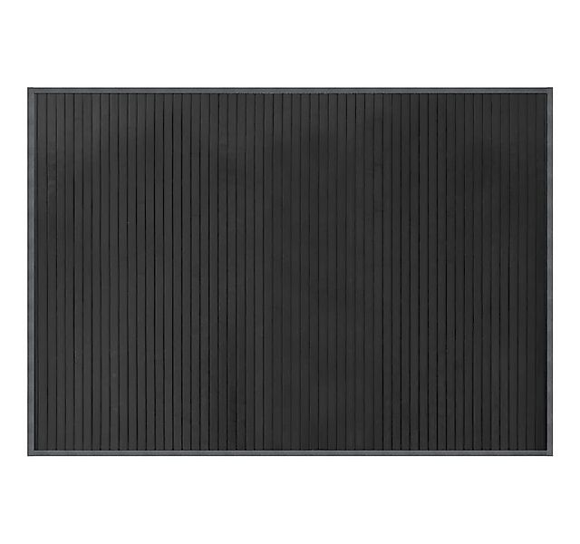 vidaXL Teppich Teppich Rechteckig Grau 70x100 cm Bambus, Rechteckig günstig online kaufen