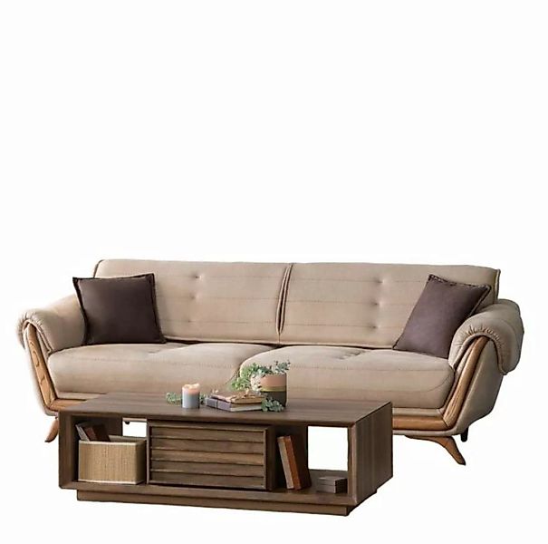 JVmoebel Sofa Dreisitzer Bequeme Sofa Couch Luxus Couchen Möbel günstig online kaufen