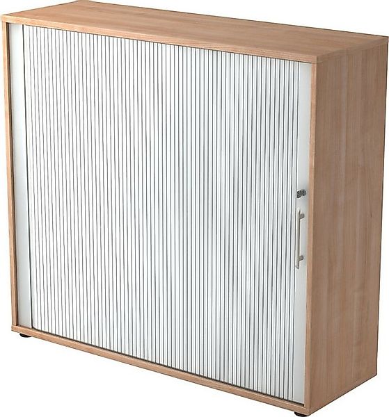 HAMMERBACHER Aktenschrank Rollladenschrank 3OH BxTxH 120x40x110cm Griff RE günstig online kaufen