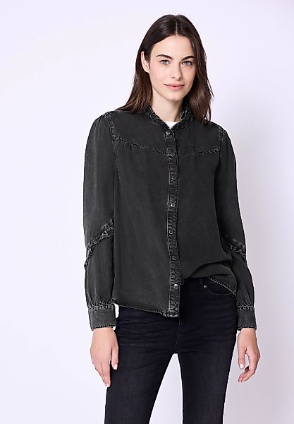 STREET ONE STUDIO Langarmbluse mit Stehkragen günstig online kaufen