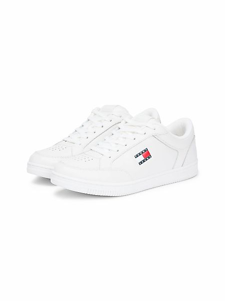 Tommy Jeans Sneaker "TJM CUPSOLE LONG LACE LEATHER", Freizeitschuh, Halbsch günstig online kaufen